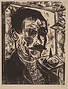 Portrait of a Man by Werner Gothein
