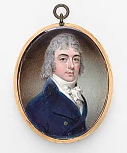 Portrait of a Man by British 19th Century