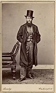 Portrait of a Man by Brady's National Photographic Portrait Galleries
