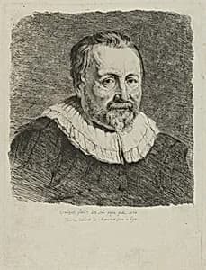 Portrait of a Man by Jean-Jacques de Boissieu, after Sir Anthony van Dyck
