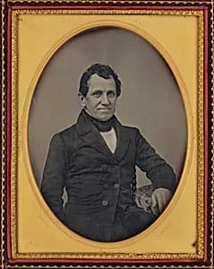 Portrait of a Man by Marcus Aurelius Root, Samuel Root