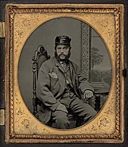 Portrait of a Soldier by American 19th Century