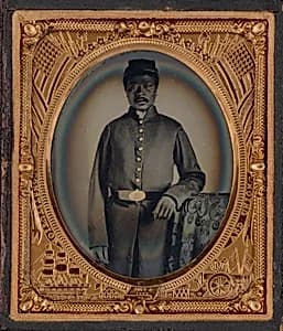 Portrait of a Soldier by American 19th Century