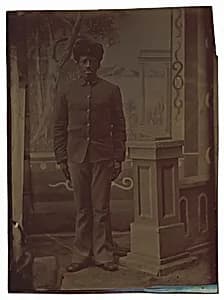 Portrait of a Soldier by American 19th Century