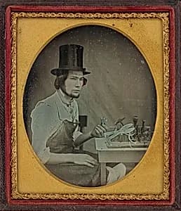 Portrait of a Tinsmith by American 19th Century