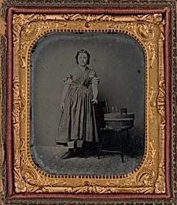 Portrait of a Washwoman by American 19th Century