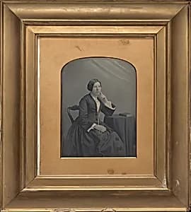 Portrait of a Woman by Cornelius Jabez Hughes