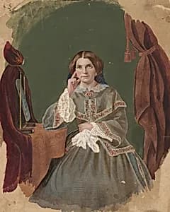 Portrait of a Woman by Unknown 19th Century