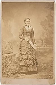 Portrait of a Woman by Wright & Cornwell