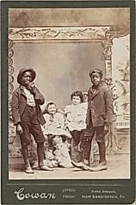 Portrait of Four Children by Henry Cowan