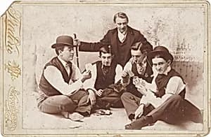 Portrait of Gamblers by John D. Frederic