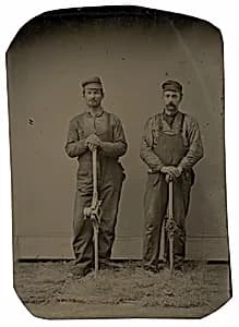 Portrait of Mechanics by American 19th Century