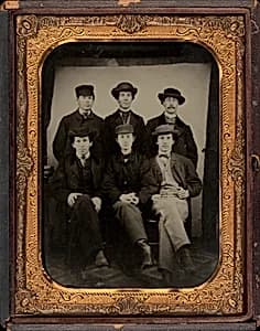 Portrait of Six Men by Robert H. Vance