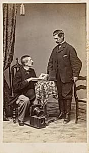 Portrait of Two Men by Henry Ulke