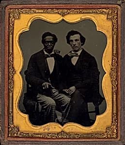 Portrait of Two Men by American 19th Century