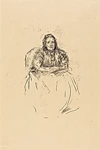 Portrait Study: Mrs. Philip by James McNeill Whistler