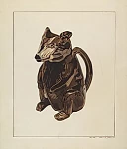 Possum Pitcher by Ernest A. Towers, Jr.