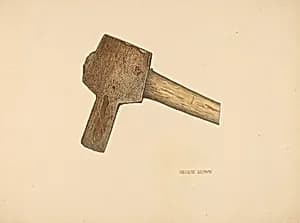Post Hole Axe by George C. Brown