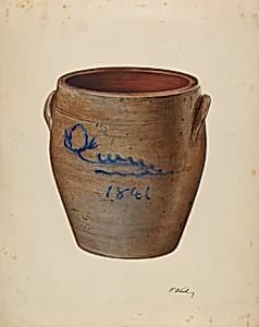 Pottery Jar by Paul Ward