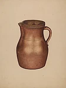 Pottery Jug by Gerald Scalise
