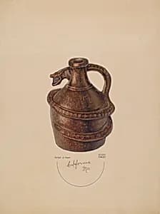 Pottery Jug by Bisby Finley
