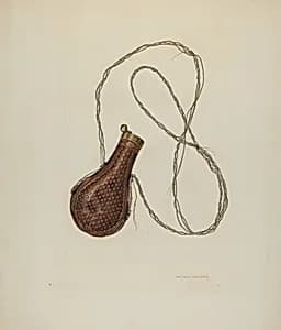 Powder Flask by Benjamin Von Lutze