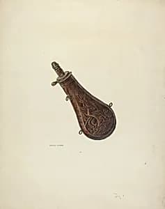 Powder Flask by Stanley Mazur
