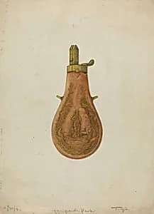 Powder Flask by T. Joyce