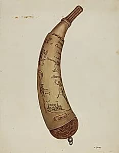 Powder Horn by William McAuley