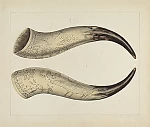 Powder Horn by Annie B. Johnston