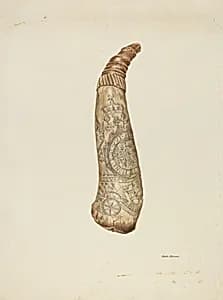 Powder Horn by Edith Towner