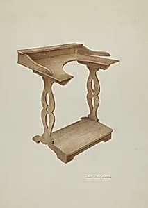 Prayer Bench by Harry Mann Waddell
