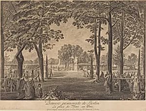 Premiere promenade de Berlin by Daniel Nikolaus Chodowiecki