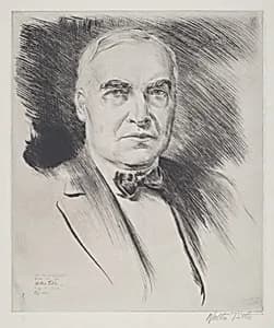 President Harding by Walter Tittle