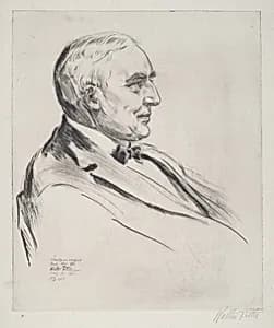 President Harding by Walter Tittle