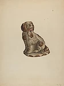 Prince Charles Spaniel by Mina Lowry