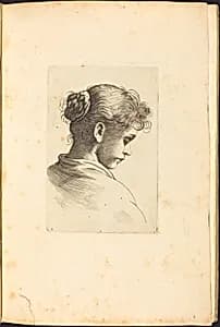 Print from Drawing Book by Luca Ciamberlano