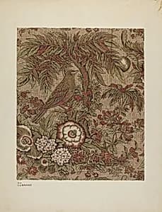 Printed Cotton Chintz by Joseph Lubrano