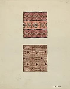 Printed Cotton by Lon Cronk