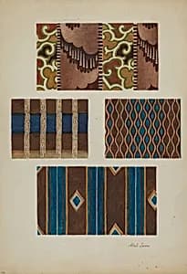 Printed Cottons (from Quilt) by Albert Levone