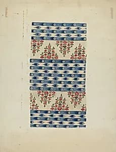 Printed Textile by Eleanor Rogers
