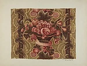 Printed Textile by Jenny Almgren