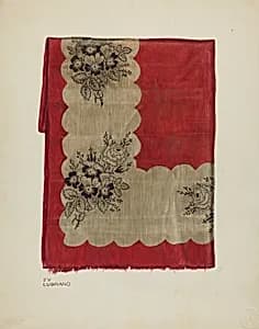 Printed Textile by Joseph Lubrano