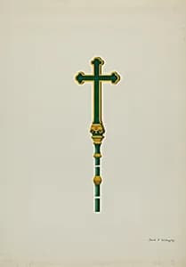 Processional Cross by David P Willoughby
