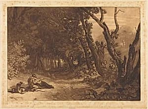 Portrait of Joseph Mallord William Turner and George Clint