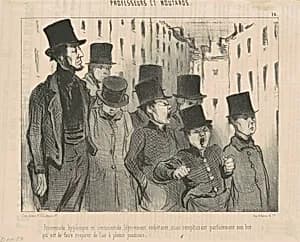 Promenade hygiénique et sentimentale ... by Honoré Daumier