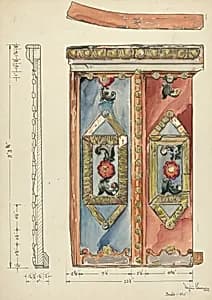 Pulpit - San Buenaventura Mission by Dayton Brown