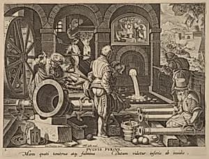 Portrait of Workshop of Philip Galle after Jan van der Straet