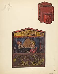 Punch and Judy Bank by Alf Bruseth