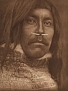 Qa'híla - Koprino [Plate 331] by Edward Sheriff Curtis